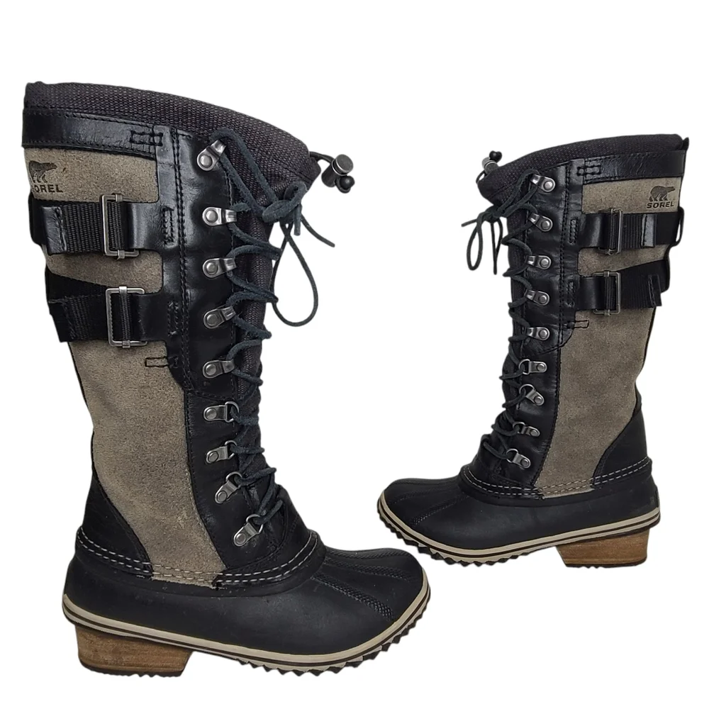 Sorel Conquest Carly II Boots NL2273-010 Size 6.5
